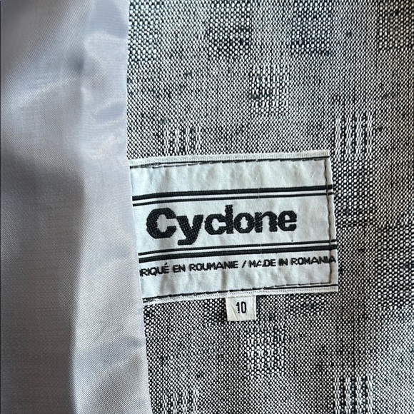 Vintage Gray Double-Breasted Long Jacket - Picture 7 of 8